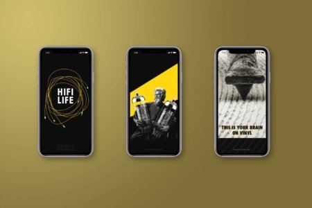 Heaven 11[nbsp]hifi themed phone wallpapers