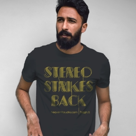 Stereo Strikes Back T-Shirt. Heaven 11[nbsp]Audio.